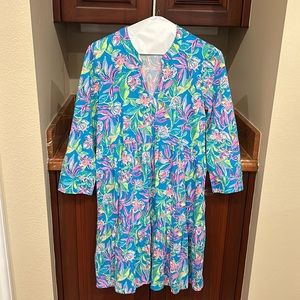 NWT Lilly Pulitzer Alaina Dress in Formentera Turquoise